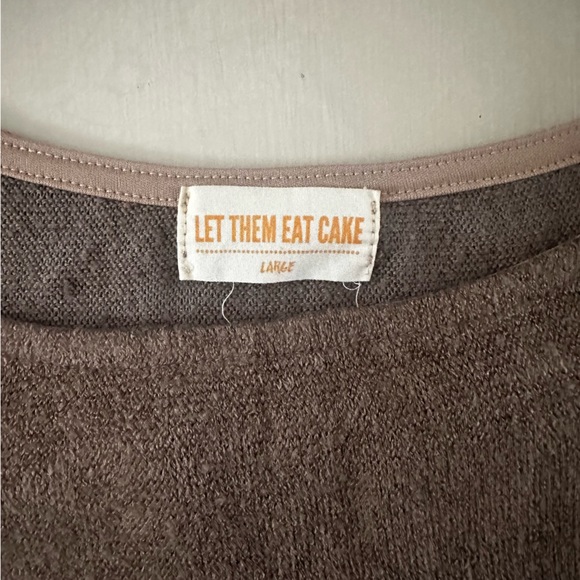 Let Them Eat Cake Oversized Sweater - Picture 3 of 3